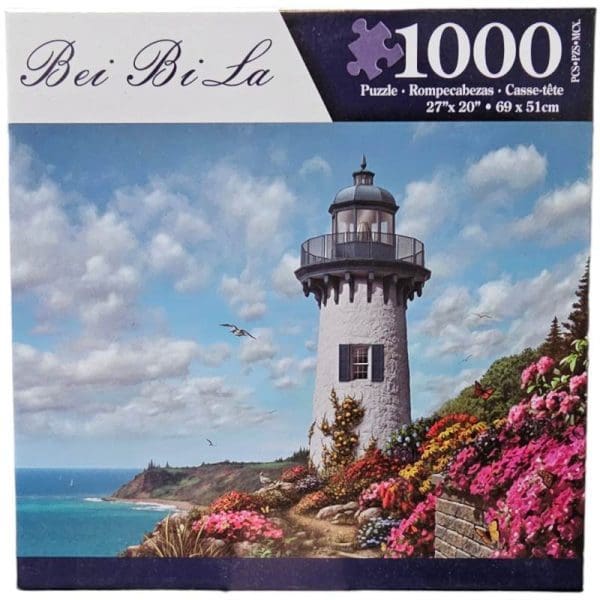 Bei Bi La Puslespil - Fyrtårn 1000 brikker