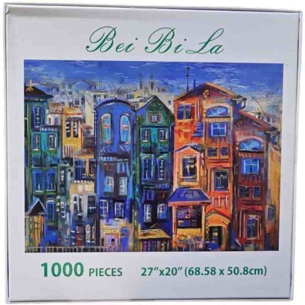 Bei Bi La Puslespil - Malerisk by 1000 brikker