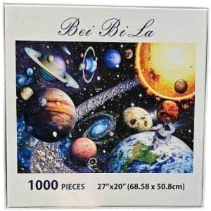 Bei Bi La Puslespil - Planeter 1000 brikker