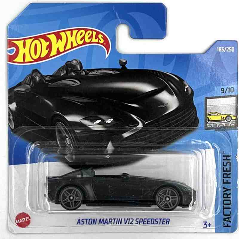 Hot Wheels Basic Bil Aston Martin V12 Speedster (Sort)