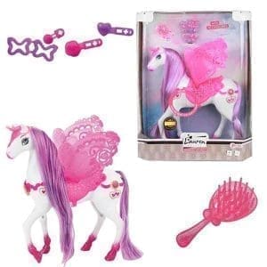Dream Horse Hest Med Pink Vinger, Lyd Og Lys