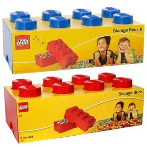 LEGO Storage Brick 8 - opbevaringsklods med låg