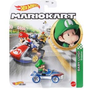 Hot Wheels Mario Kart Baby Luigi (Sneaker)