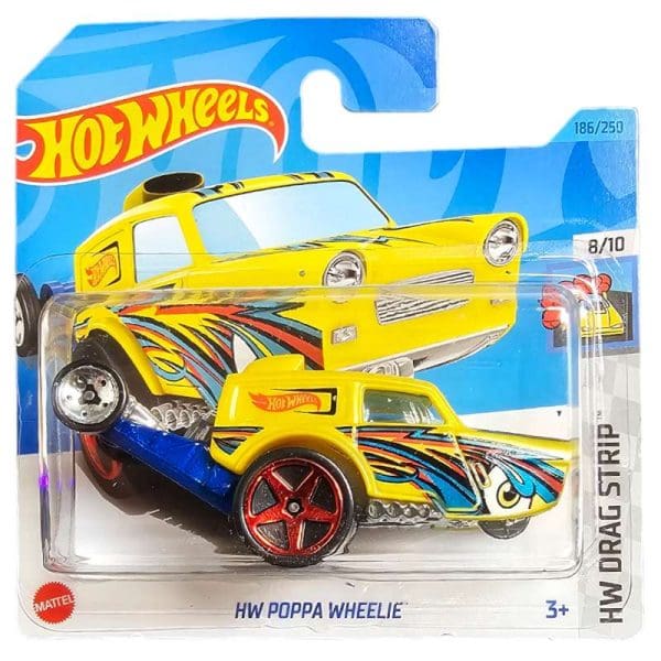 Hot Wheels Basic Bil HW Poppa Wheelie (NR 8/10)