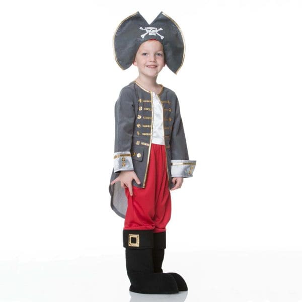 Pirat Kostume - Størrelse (9-11 år)