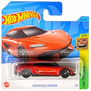 Hot Wheels Basic Bil Koenigsegg Gemera (NR 4/10) rød