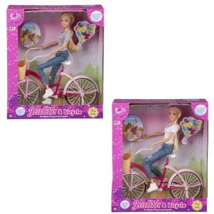 Judith Med Cykel Og Tilbehør