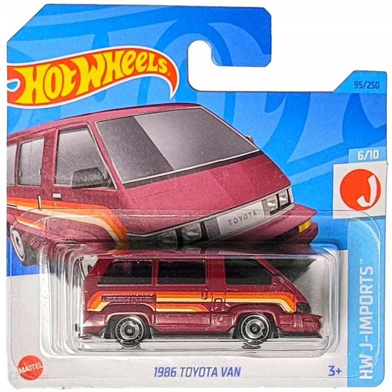 Hot Wheels Basic Bil 1986 Toyota Van (NR 6/10)