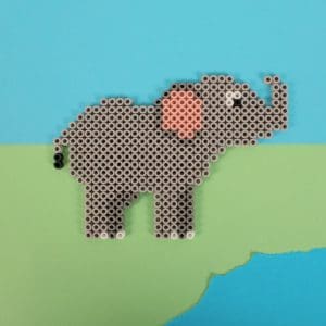 Elefant perlemønstre