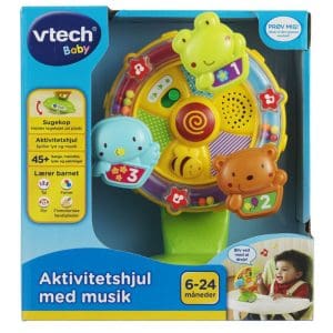 Vtech Baby Aktivitetshjul med musik DK hovedbilledet