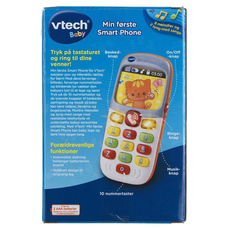 Vtech Baby Min første Smart Phone DK Hovedbilledet 4