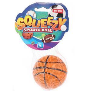 FUN Squeezy -Sports Ball gul basketbold
