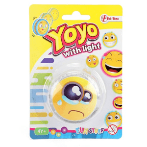 FUN Yo-yo -Emoji og lys Smiley Der er ked af det