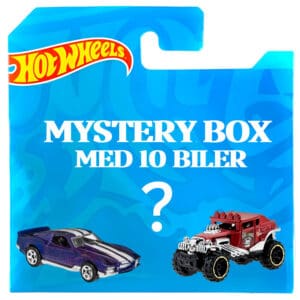 Hot Wheels Mystery Box Med Hele 10 Basic Biler