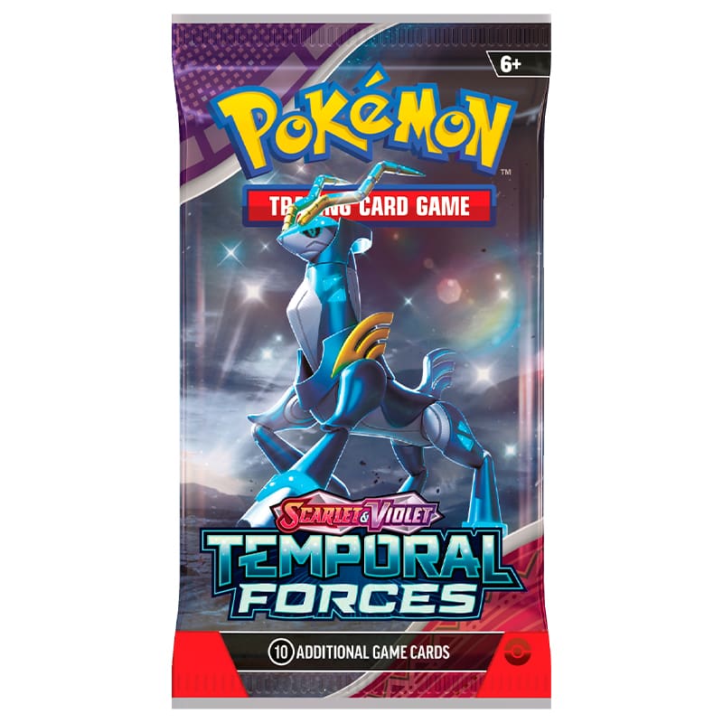 Pokémon SV5 Temporal Forces Booster (10 Kort) 4