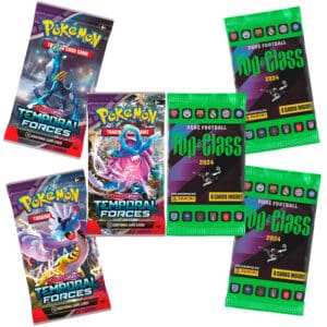 3 Pakker Pokémon Kort & 3 Pakker Top Class Kort 2024 Booster (Bundle)