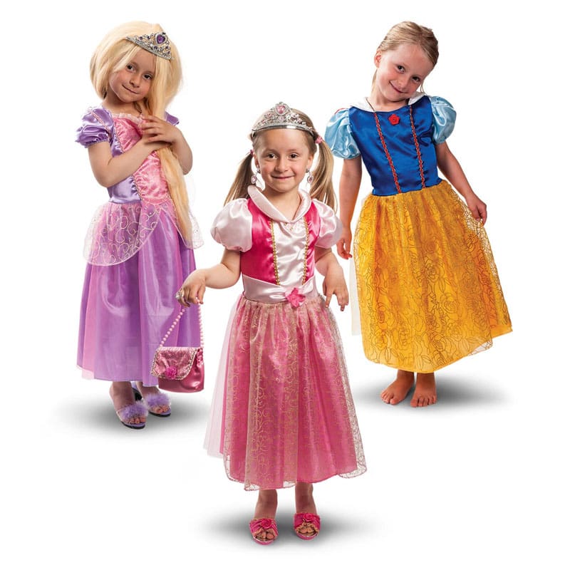 Image of 4-GIRLZ Prinsessekjoler (Str 4-7 År) - Flere Varianter!