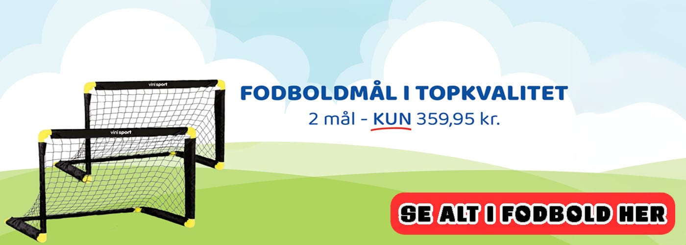 FODBOLD MÅL annonce 2