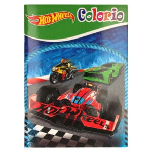 Colorio Hot Wheels Race Malebog Grøn