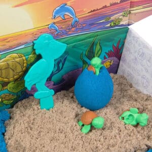 Kinetic Sand Turtle Beach Sæt 15