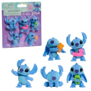 Disney Stitch Figur Sæt 5 Pak (5,7 cm) 4