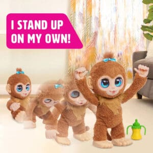 FurReal Peanut The Playful Monkey (40 cm) 1