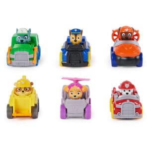 Paw Patrol 6 Stk. Pup Squad Racer Figurpakke 4