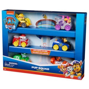 Paw Patrol 6 Stk. Pup Squad Racer Figurpakke 2