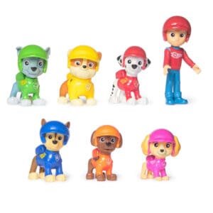 Paw Patrol Rescue Wheels Figurpakke Med 7 Figurer! 1