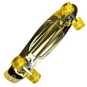 California Golden Speed Skateboard Med LED-Lys 3