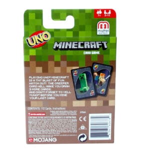 UNO Minecraft Kortspil 2